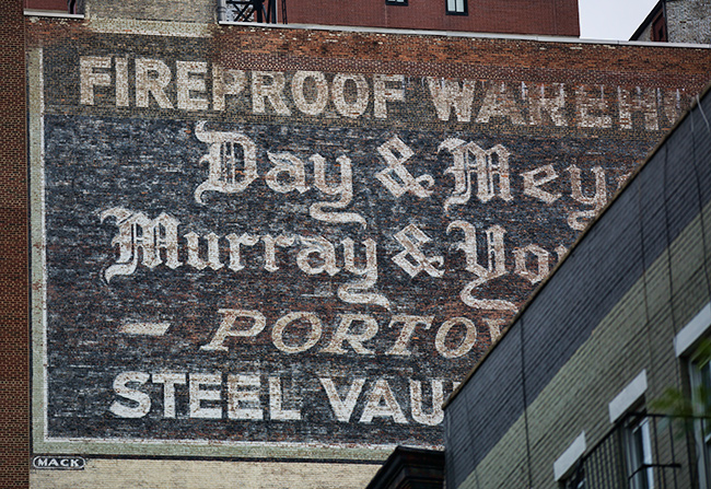 Old Advertising in New York City 1