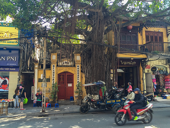 The streets of Hanoi
