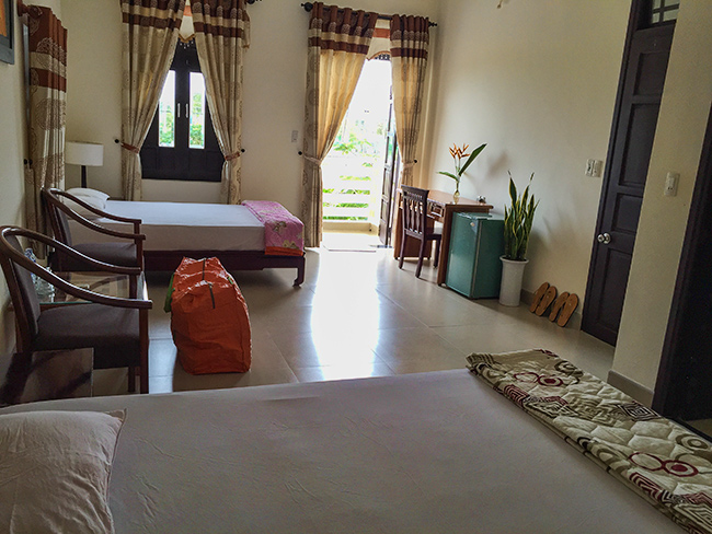 My room at the Thuan Phong Homestay