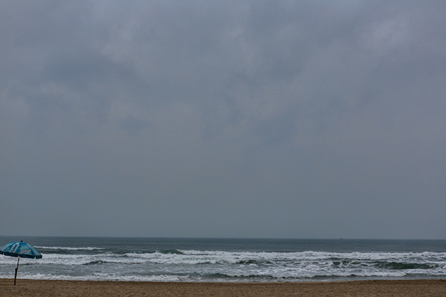 Wet and Gray on the way - to Danang