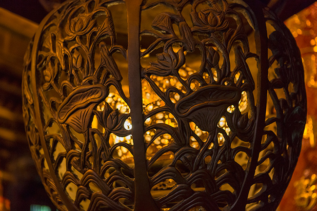 Detail of a lamp